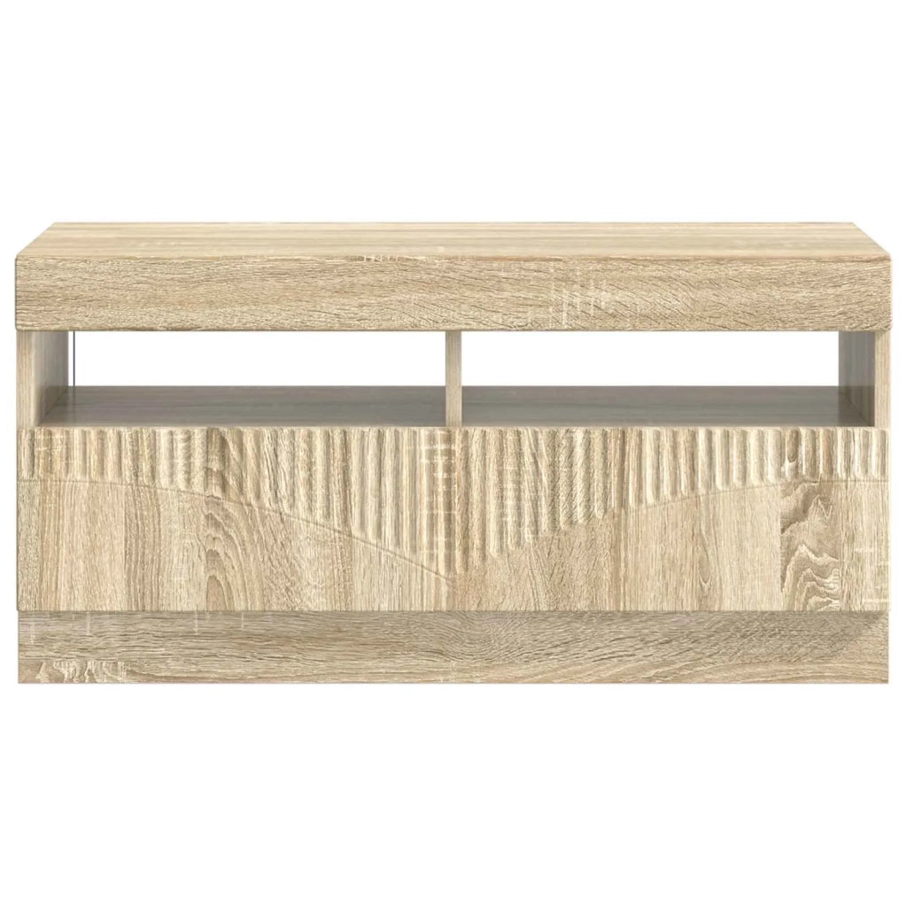 Mobile TV LED Rovere Sonoma Legno ingegnerizzato 897437