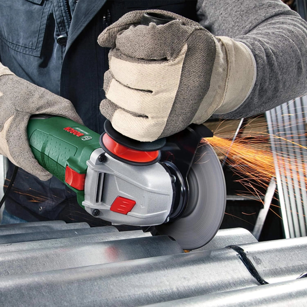 Bosch Smerigliatrice angolare PWS 850-125, 850 W, diametro disco: 125 mm, in SystemBox, taglia M