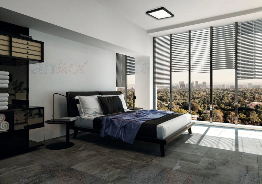 Plafoniera LED Kanlux Tybia quadrata 38W 4000K sensore