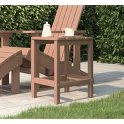 Tavolo da Giardino Adirondack Marrone 38x38x46 cm HDPE 318643