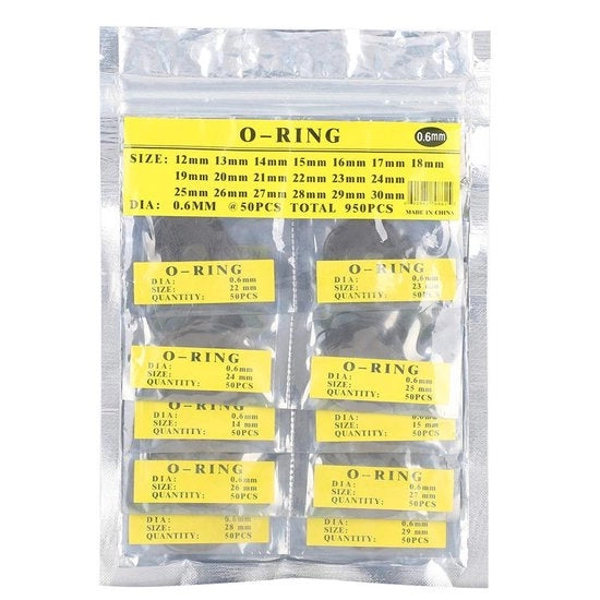 Set di imballaggi orologio - Gomme di protezione - Anelli di protezione idrorepellenti - Set di imballaggi di ricambio - 0,6 mm di spessore - Materiale duraturo