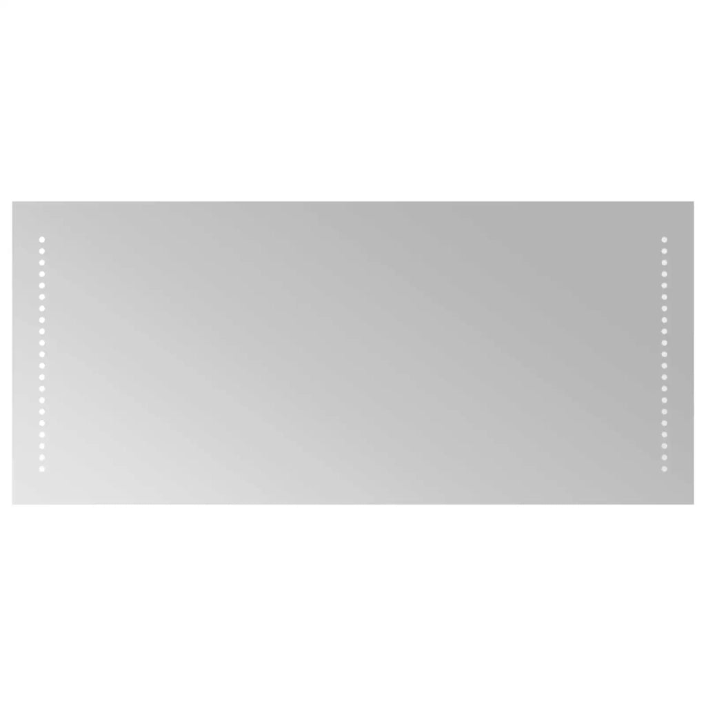 Specchio da bagno LED Trasparente 40 x 90 cm vetro temperato 42045781