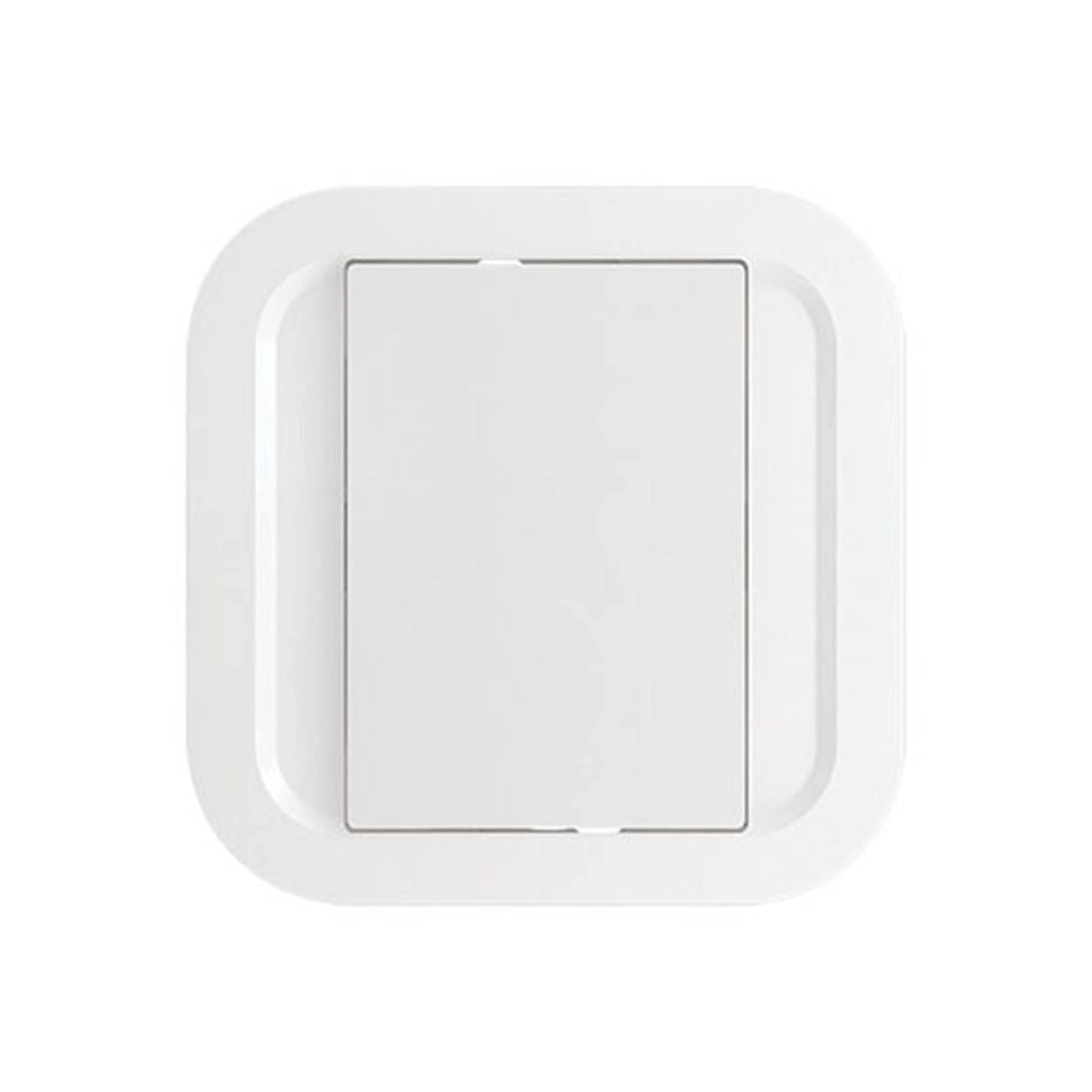 Interruttore a parete wireless a 2 pulsanti compatibile con EnOcean Bianco NODON