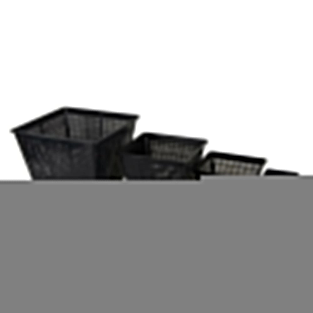 Velda Plant Basket Plastic Square cm28x28x19h - cesto quadrato in plastica rigida per piante da laghetto