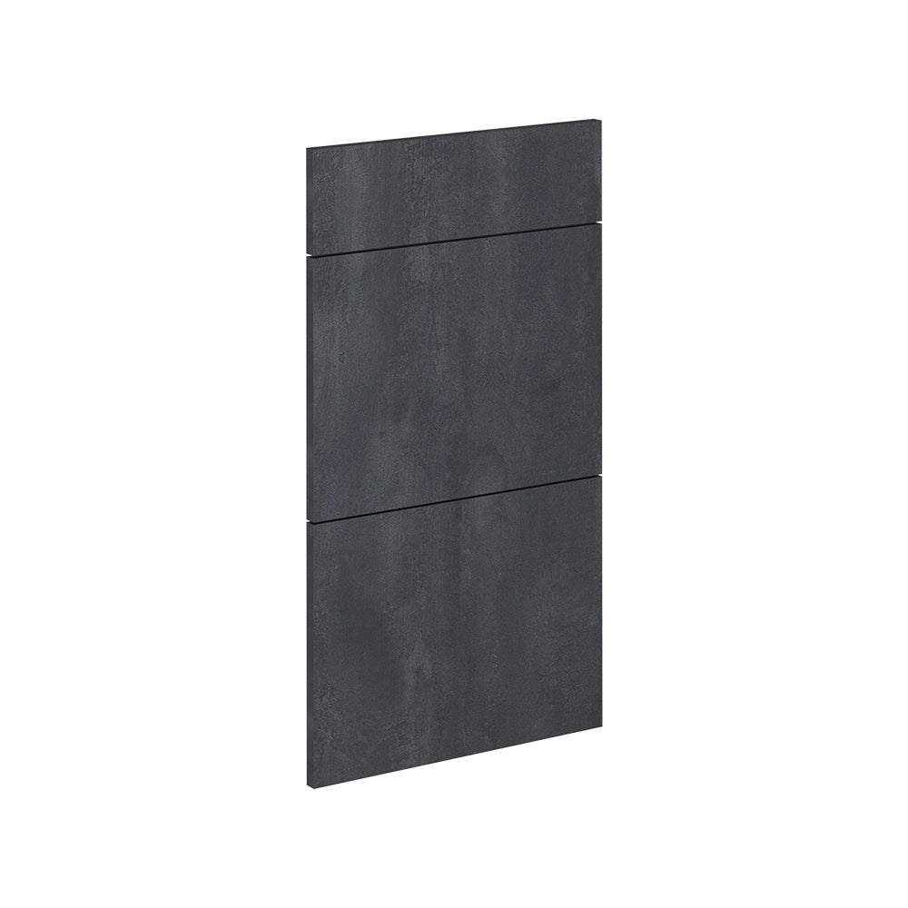 Vicco Frontale cucina Calcestruzzo nero 39.6 x 70.4 cm frontale del mobile per mobile base con cassetti