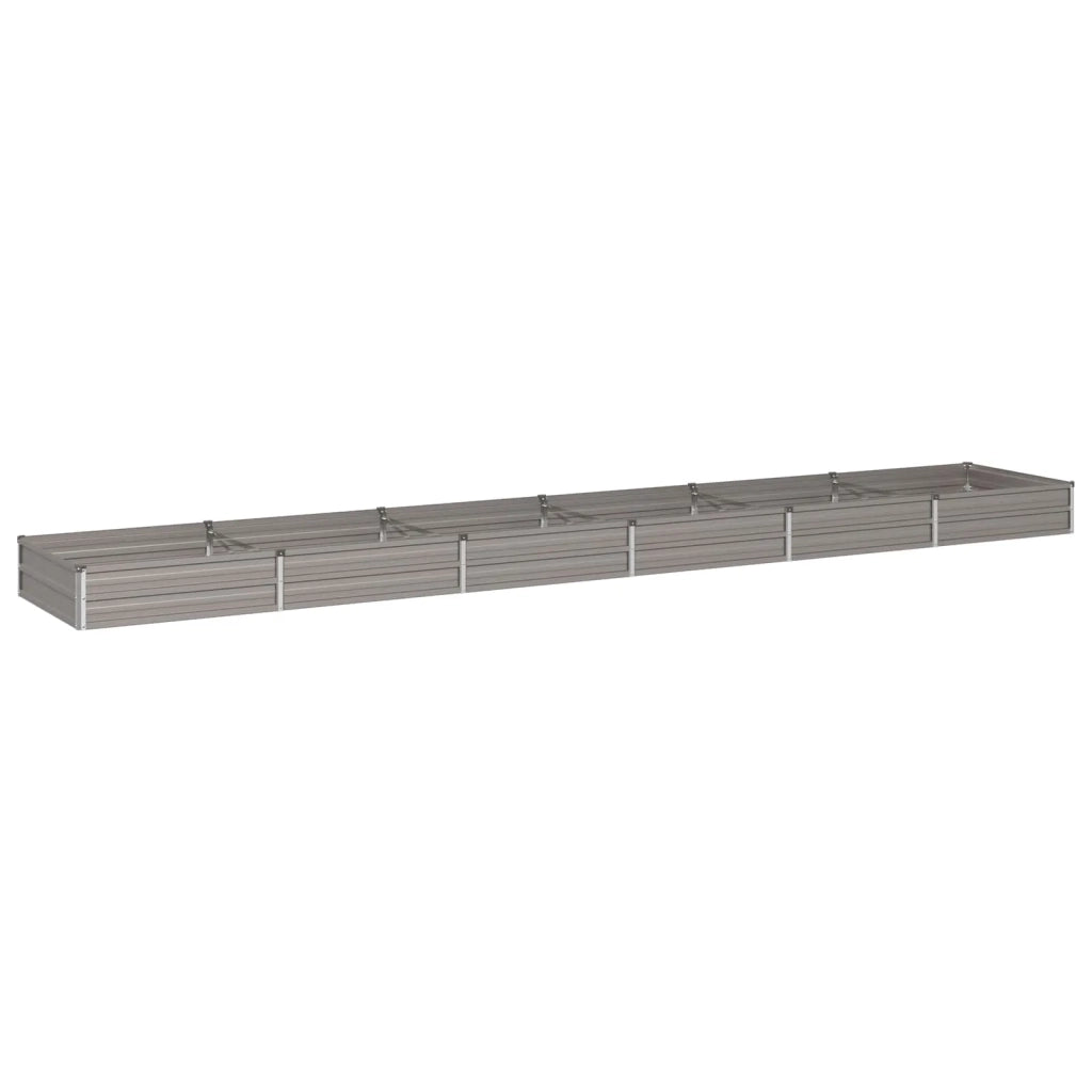 Letto rialzato da giardino Ruggine 480 x 80 x 24 cm cartone 8006523