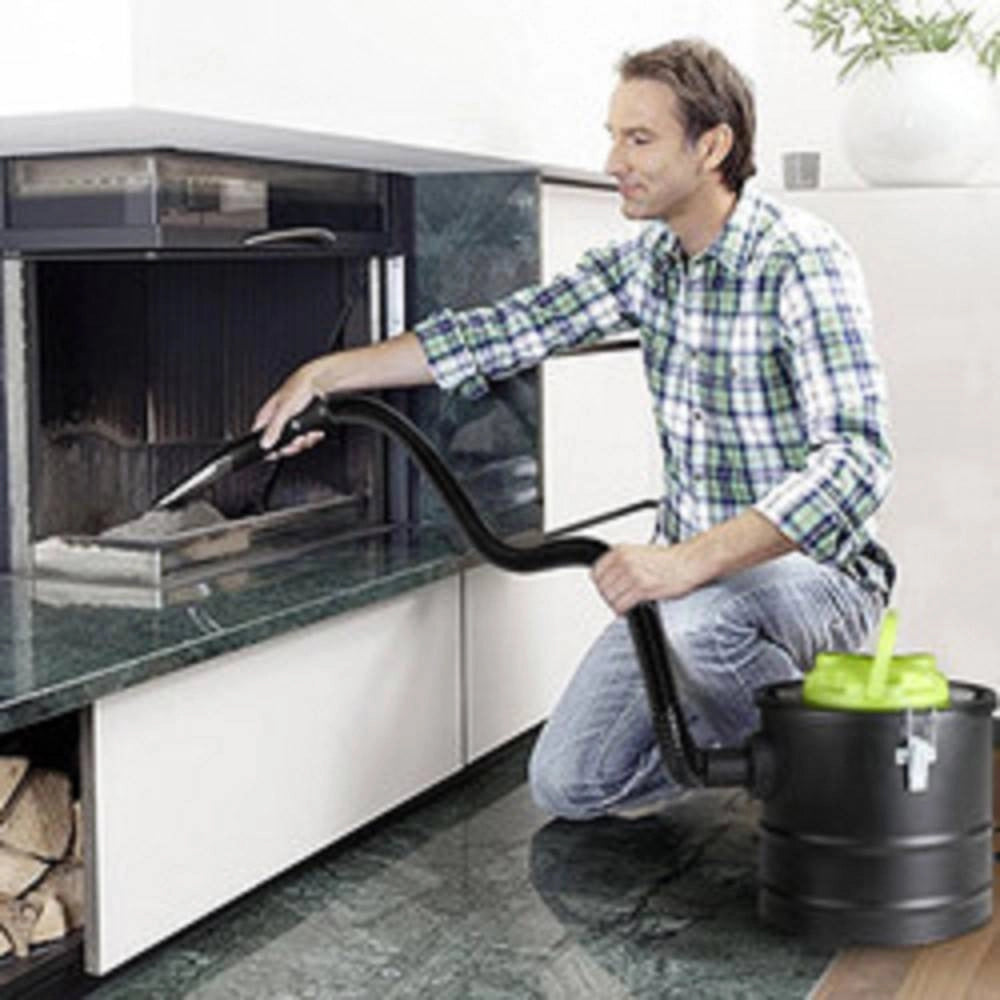 Trade Shop - Aspiracenere Elettrico 500w Serbatoio Capacità 10lt Aspirapolvere Cenere 4887 -