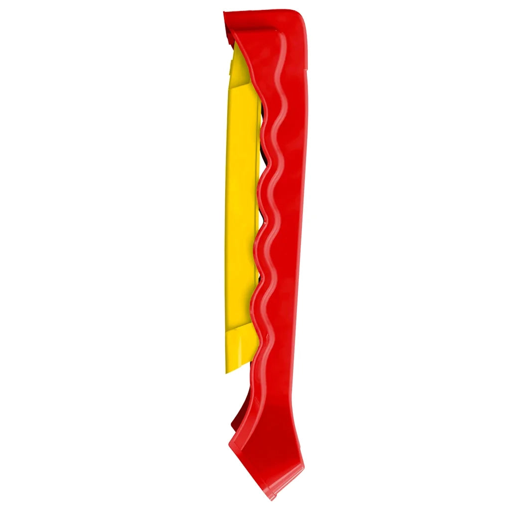 Scivolo Pieghevole Bambini per Interni e Esterni Giallo e Rossocod mxl 126408