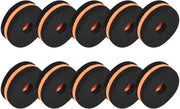 Accessori per Batteria - Cinghie di Supporto - 10 pezzi 35mm - Anelli di Sospensione - Accessori per Batteria Professionale - Materiale di Alta Qualità - Kunststof