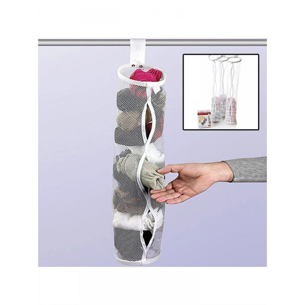 Trade Shop - Organizer Per 20 Paia Di Calzini Mai Piu Calzini Sparsi Per Casa Da Appendere -