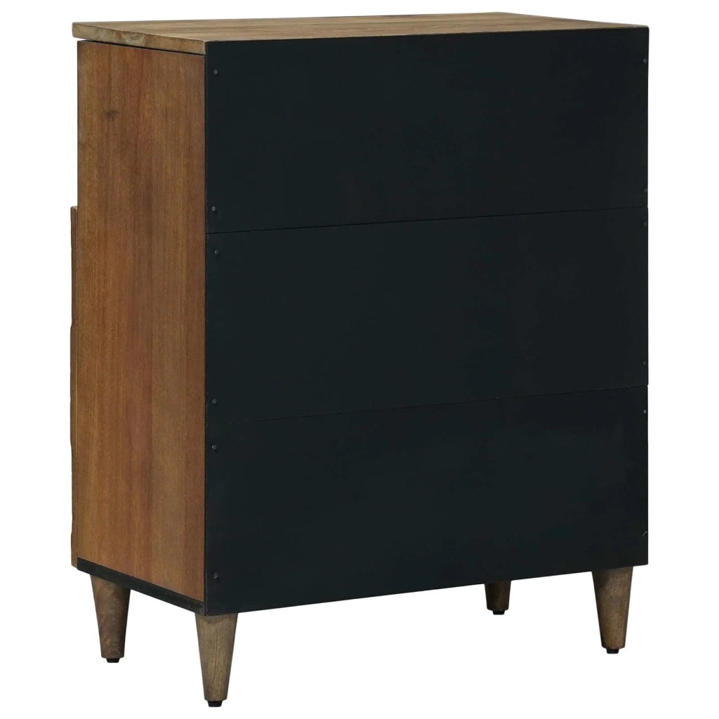 Credenza Marrone 60 x 33,5 x 75 cm Legno di mango massello