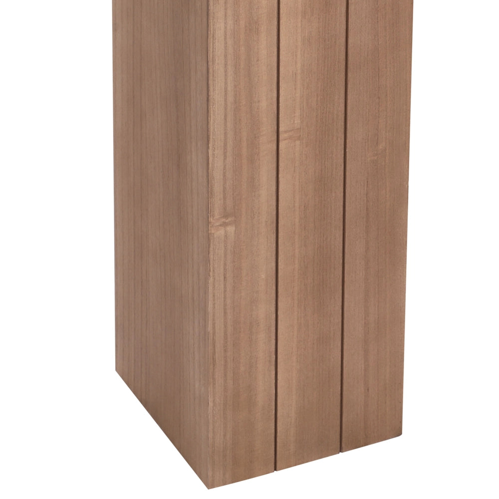 Cornice camino in legno chiaro per soggiorno decorazione stile moderno