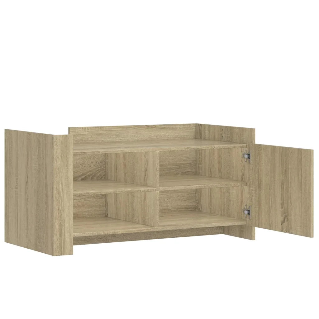 vidaXL Tavolino Salotto Rovere Sonoma 100x50x50cm in Legno Multistrato