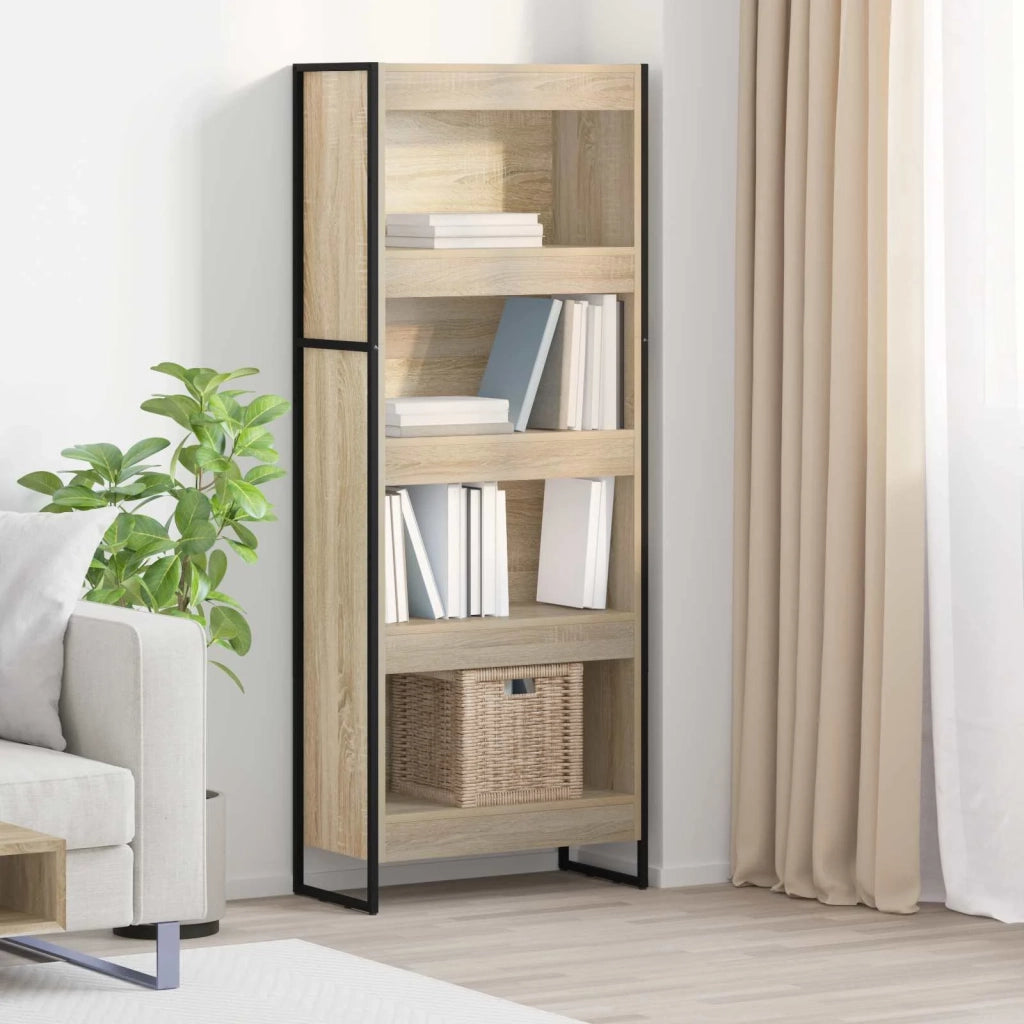 Armadio per Libri Sonoma 60 x 30 x 155 cm Legno multistrato 886397
