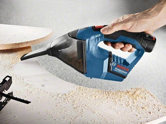 Bosch GAS 10,8 V-LI aspirapolvere senza filo Blu Senza sacchetto