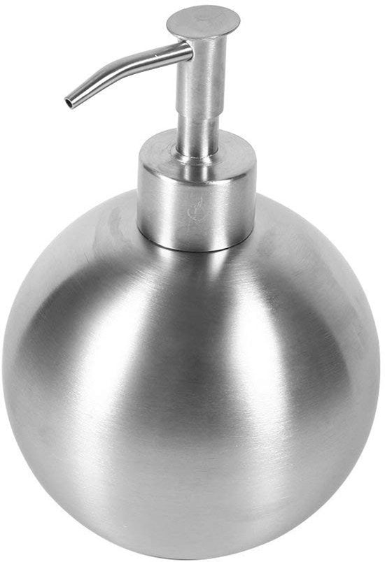 Dispensatore di sapone e lotion in acciaio inossidabile da 500ML per bagno e cucina.