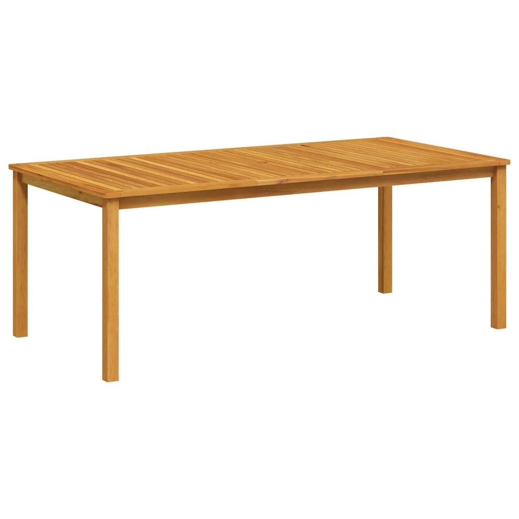 Set da pranzo da giardino 7 pezzi Naturale 3434583