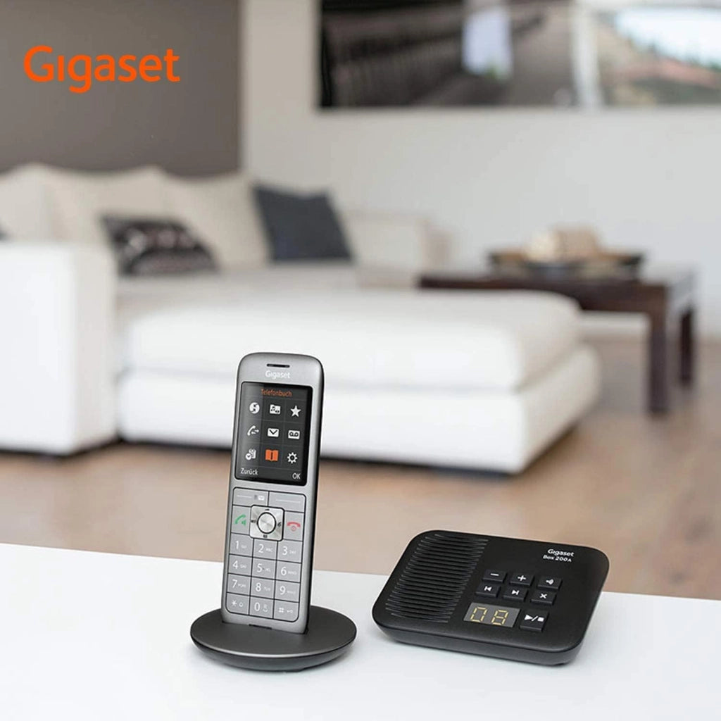 Gigaset s30852 h2824 14-B111 cordless Antracite/Nero [Germania] [Versione tedesca]