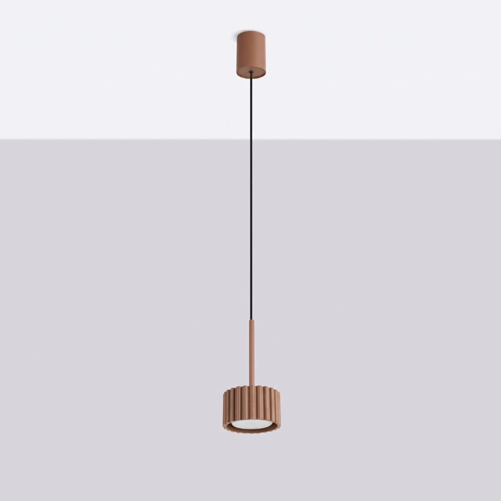 Lampada a sospensione AURA 1 moka Gx53