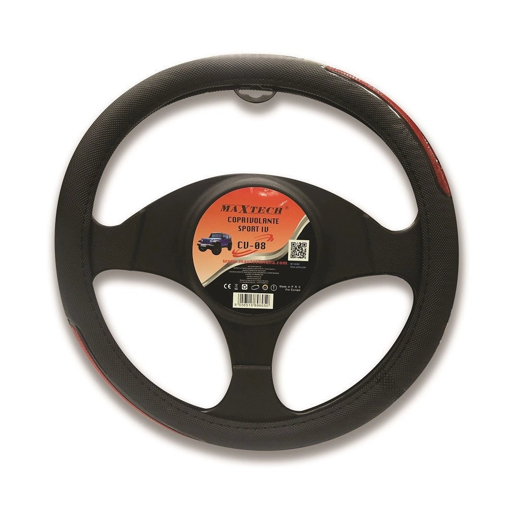 Trade Shop - Fodera Coprivolante Universale Per Sterzo Sport Iv Per Auto Interno Maxtech Cv-08 -