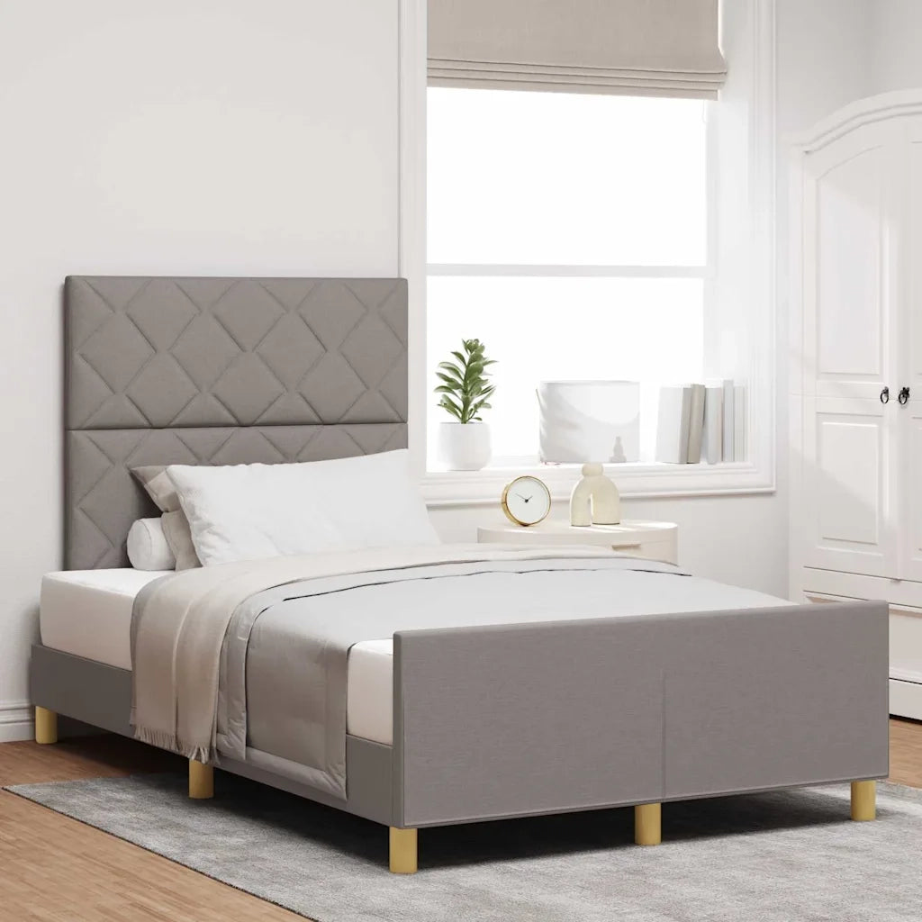 Struttura del letto con testiera Talpa 120 x 190 cm Tessuto 3344792