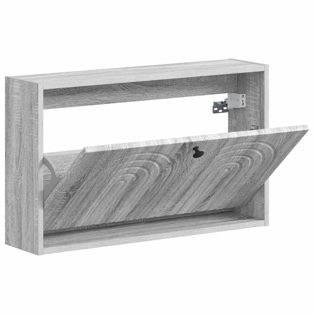 Mobiletto per Scarpe da Muro ALKMAAR 71 x 17 x 43 cm 896191