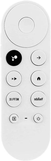 Comando Remoto 4K con Controllo vocale e Bluetooth, compatibile con Streaming di Chromecast, con tasti per Netflix e YouTube