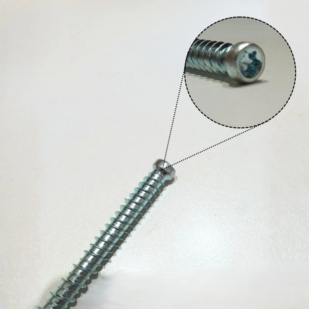 Vite per calcestruzzo testa cilindrica 7,5x90 mm - confezione da 100 pezzi