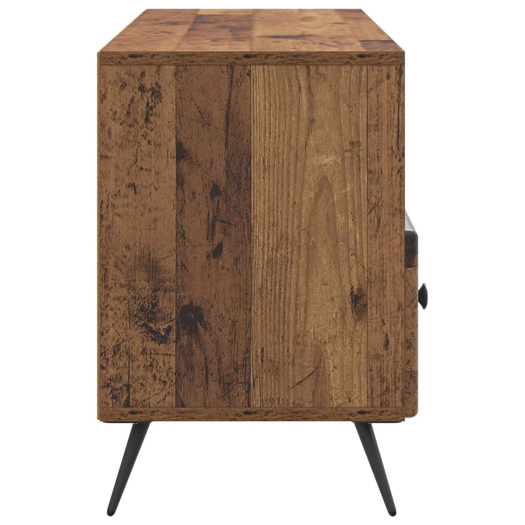 Mobile TV Legno antico 102 x 34,5 x 50 cm Legno ingegnerizzato