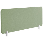 Pannello Divisorio Fonoassorbente per scrivania in PET verde 160 x 40 cm tavolo ufficio