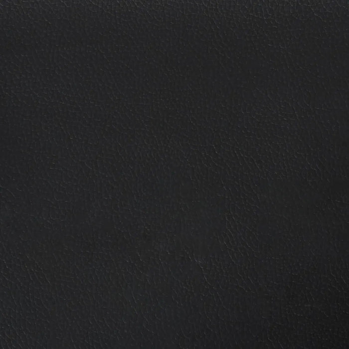 Testiera 2 pz Nero 90x5x78/88 cm in Similpelle