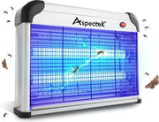 Ucciditore insetti - Lampada potente per zanzare - Sospesa - Catturatore zanzare - Lampada insetti - 20W UV - Per interni - Catturatore zanzare silenzioso - Lampada zanzare - Antizanzare - Bianco