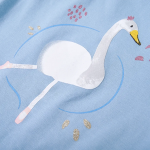 Maglietta per Bambini a Maniche Lunghe Blu Chiaro 104 13700