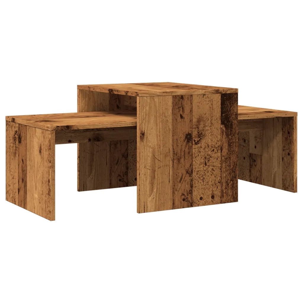 Tavolino da salotto | Tavolino da caff¨¨ | Tavolino da Soggiorno Legno Vecchio 100x48x40 cm in Truciolato