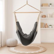 Poltrona Sospesa Sedia Amaca Altezza Totale 140 cm - Grigio casa.pro