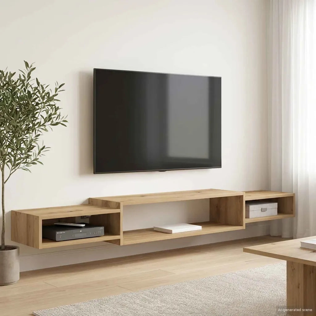 Mobile TV da Parete A parete Rovere Artigianale 8006012