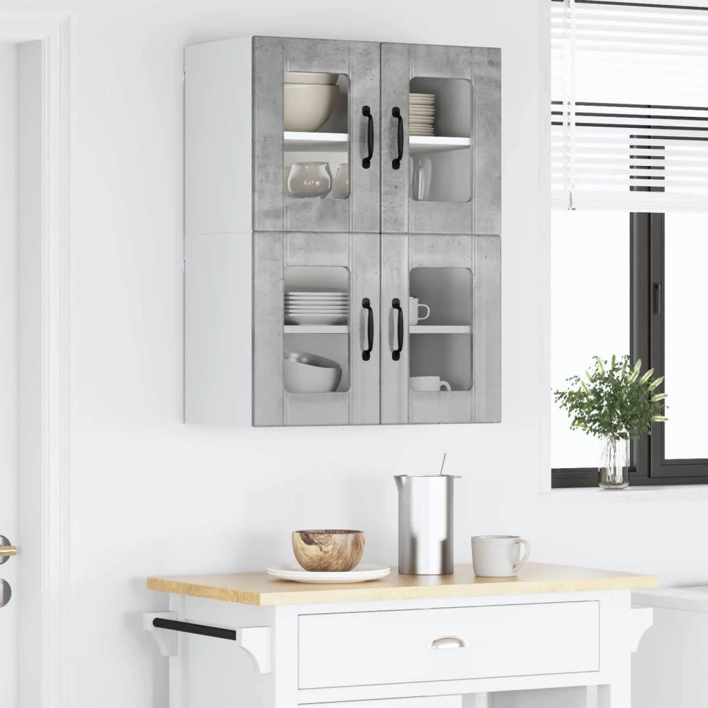 Pannello lavastoviglie Lucca 2 pcs Grigio Cemento 884972