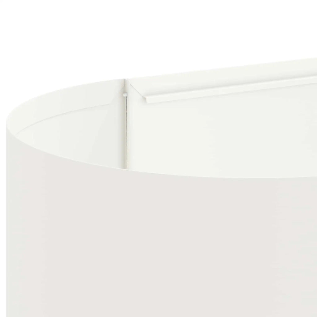 Letto rialzato da giardino Bianco 280 x 40 x 40 cm 8011699