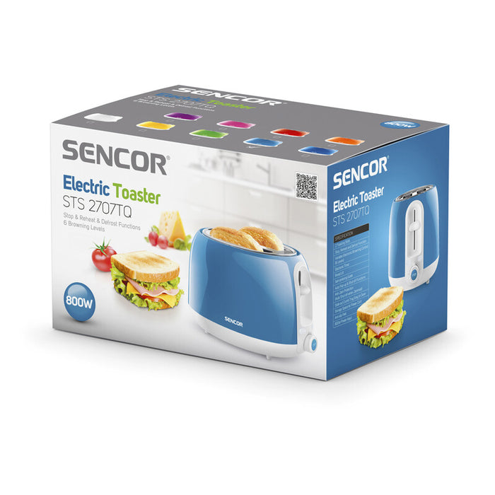 Tostapane SENCOR 2 aperture turchese 800 W