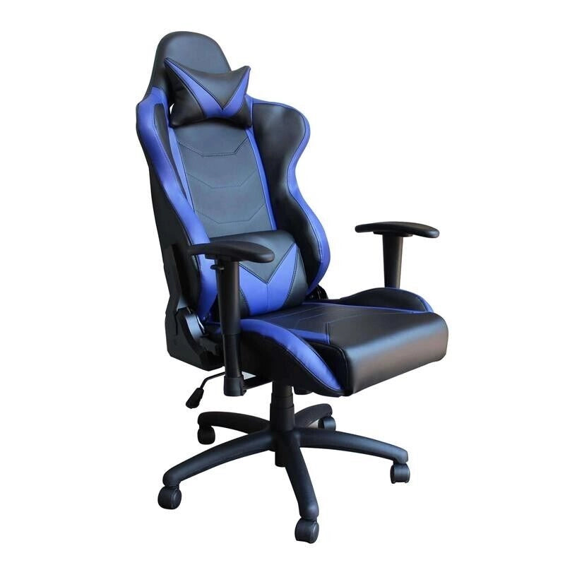 POLTRONA DA GAMING FALLOUT BLU E NERA CON POGGIA BRACCIA