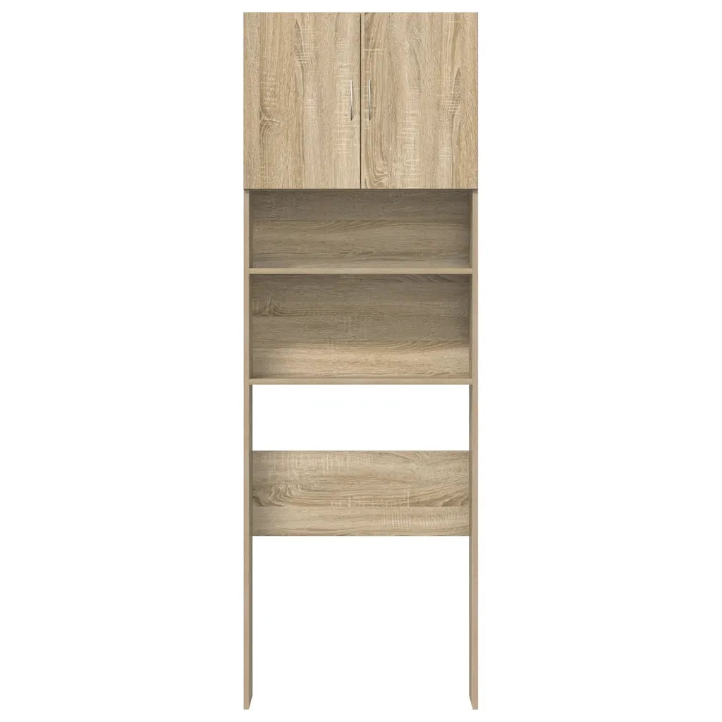Mobile Lavatrice Rovere Sonoma 64x24x190 cm in Truciolato CFW9245064