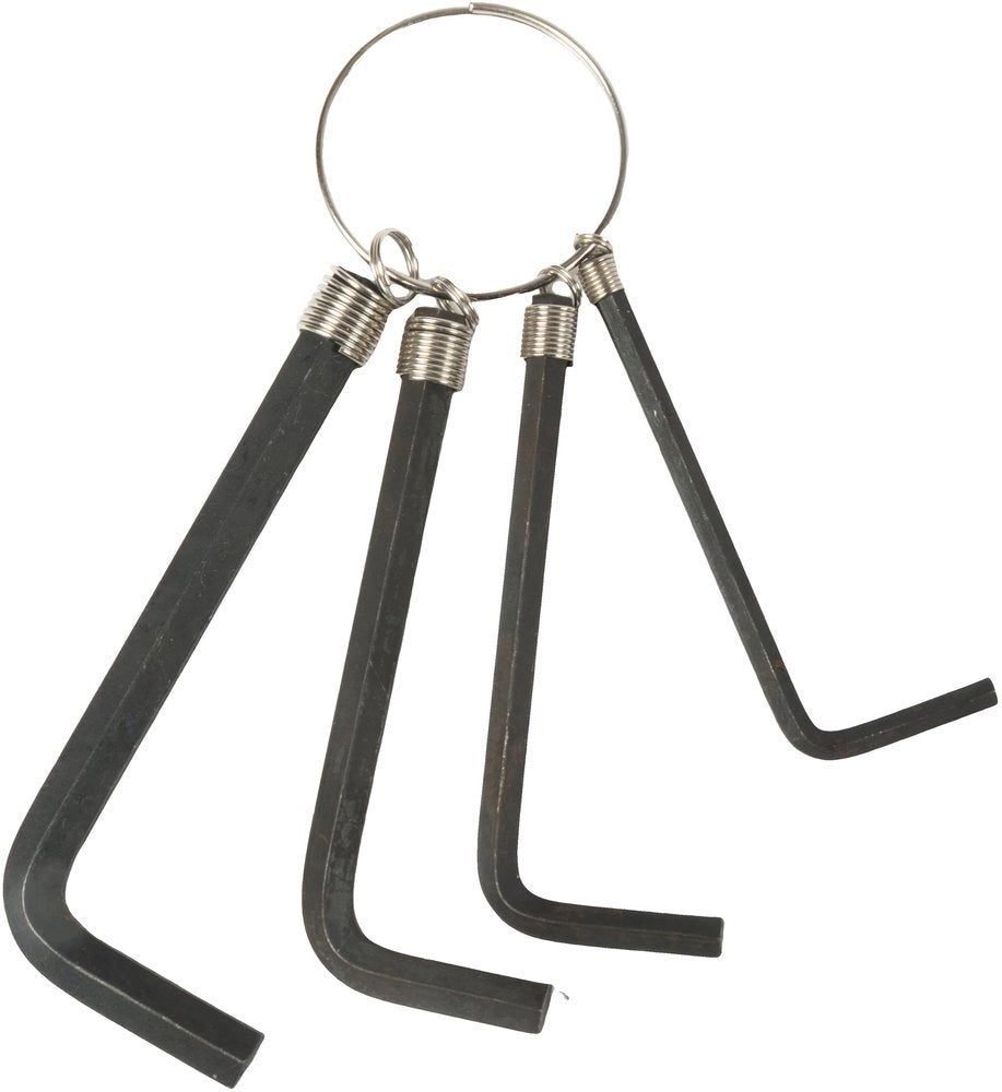 Set chiavi a brugola per manutenzione bici quattro pezzi