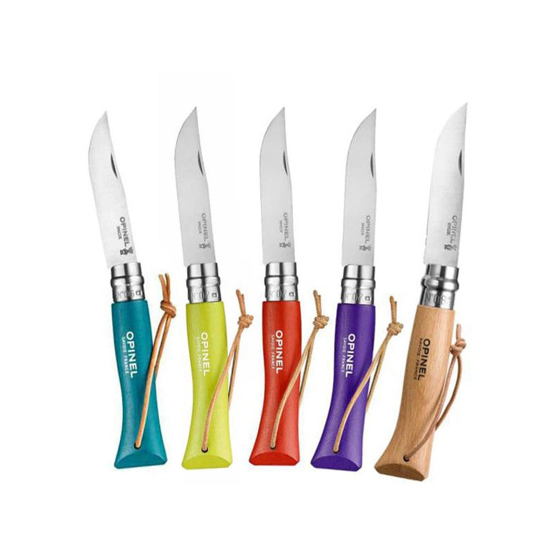 Coltello Virobloc Inox N. 7 Gita Mela Opinel