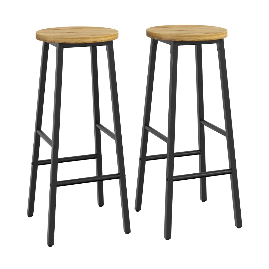 Set bar da cucina con vano portaoggetti in metallo nero