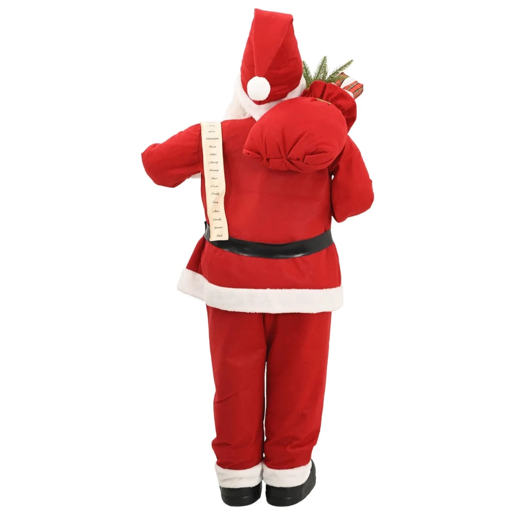 Statuetta di Babbo Natale Rosso 180 cm Poliestere 42050769