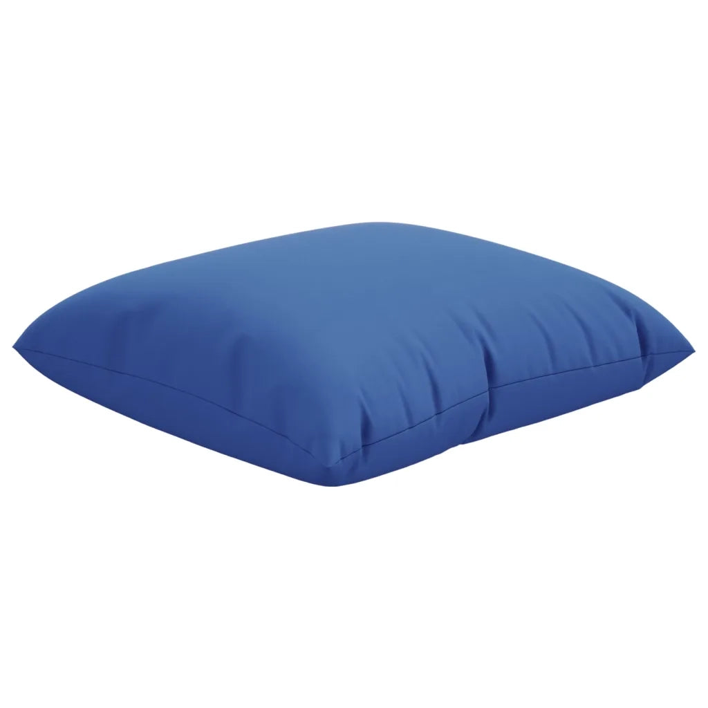 Cuscini per Divano 4 pz Blu Reale 50x50 cm in Tessuto