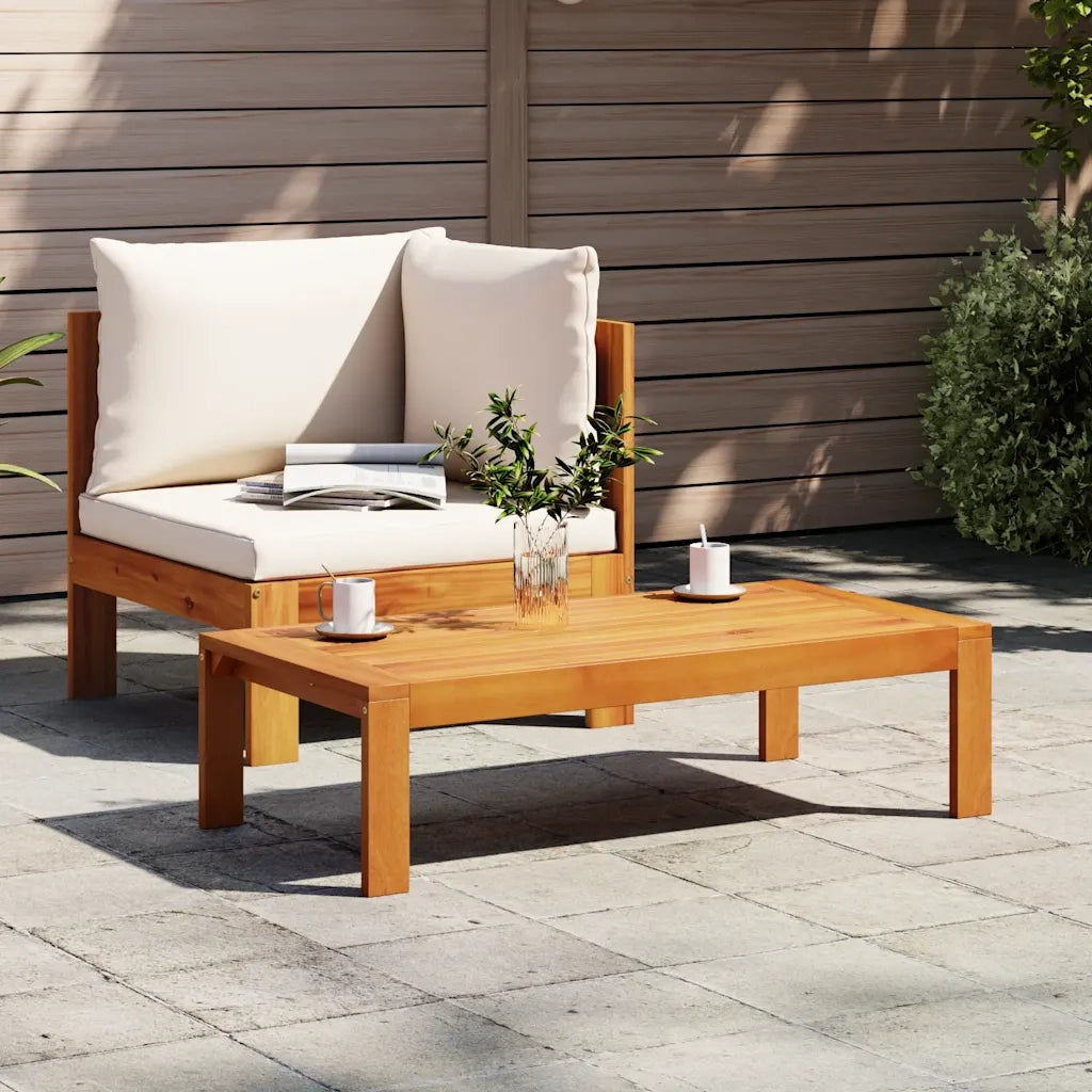 Set Divani da Giardino 2pz | Set Salotto da Giardino con Cuscini Legno Massello di Acacia