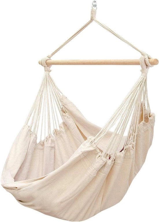 Culla a due posti 185x130 - Culla da sedere con barra di diffusione fino a 150kg - Indoor e Outdoor XXL.