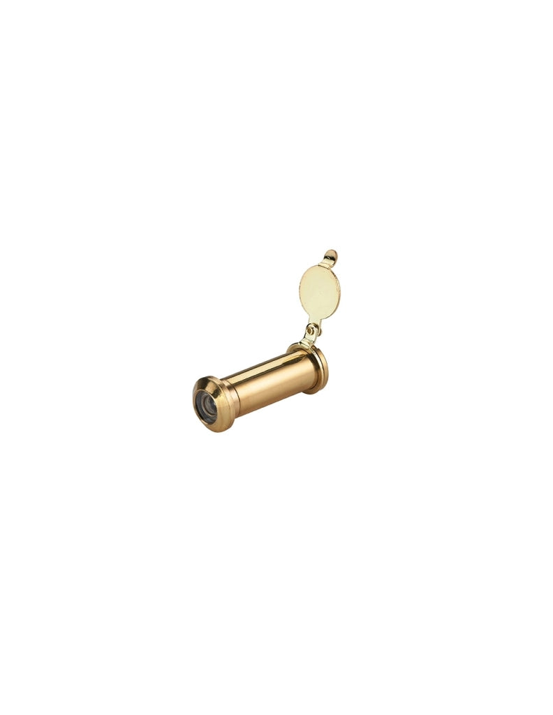 Spioncino ottico 160° in ottone con coperchio otturatore - THIRARD