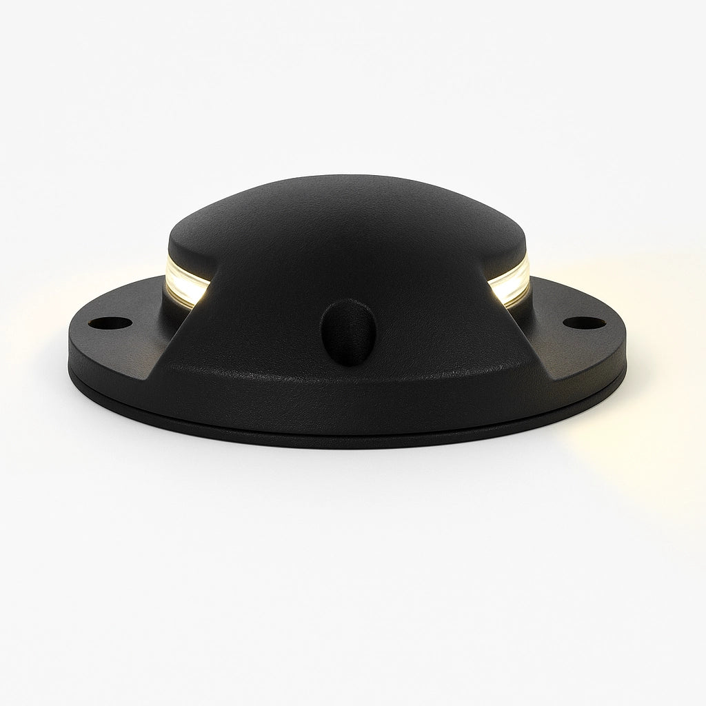Faretto a led da esterno IP65 calpestabile carrabile 6W luce naturale 4000K 12V doppia emissione di luce
